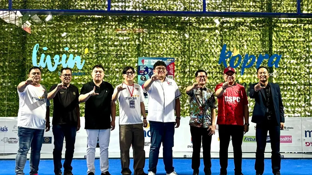 Bank Mandiri menjadi mitra utama Sulut dalam Open Padel Tournament 2026 di Sulawesi Utara.