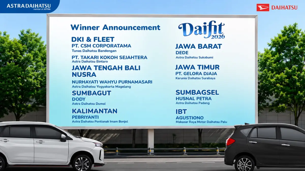 Pemenang DAIFIT 2026