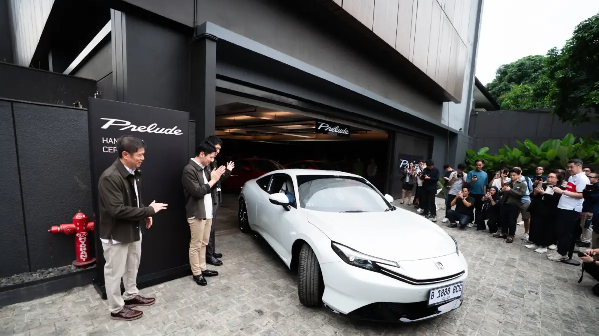 PT Honda Prospect Motor menyerahkan Honda Prelude kepada 20 konsumen pertama di Indonesia di Vault Automotive Museum, Jakarta, Sabtu (23/5/2026).
