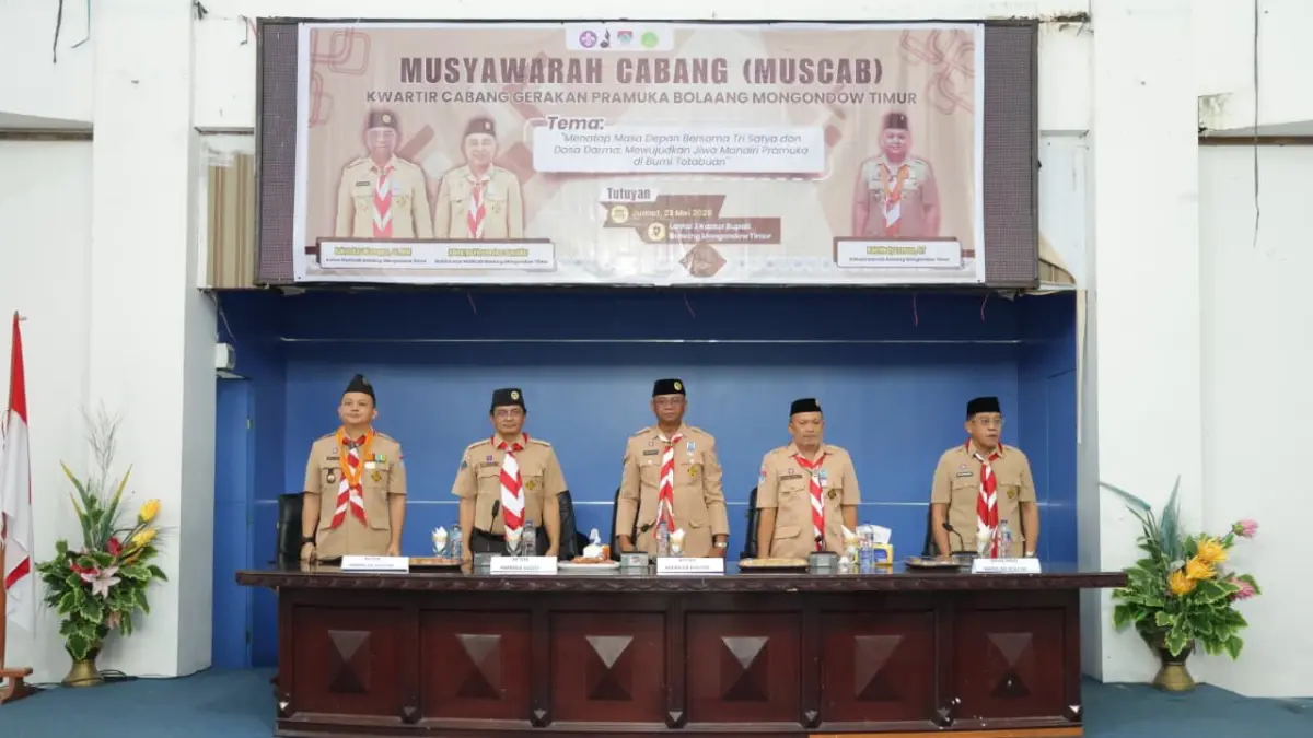 Musyawarah Cabang III Gerakan Pramuka Kwartir Cabang Bolaang Mongondow Timur tahun 2026 
