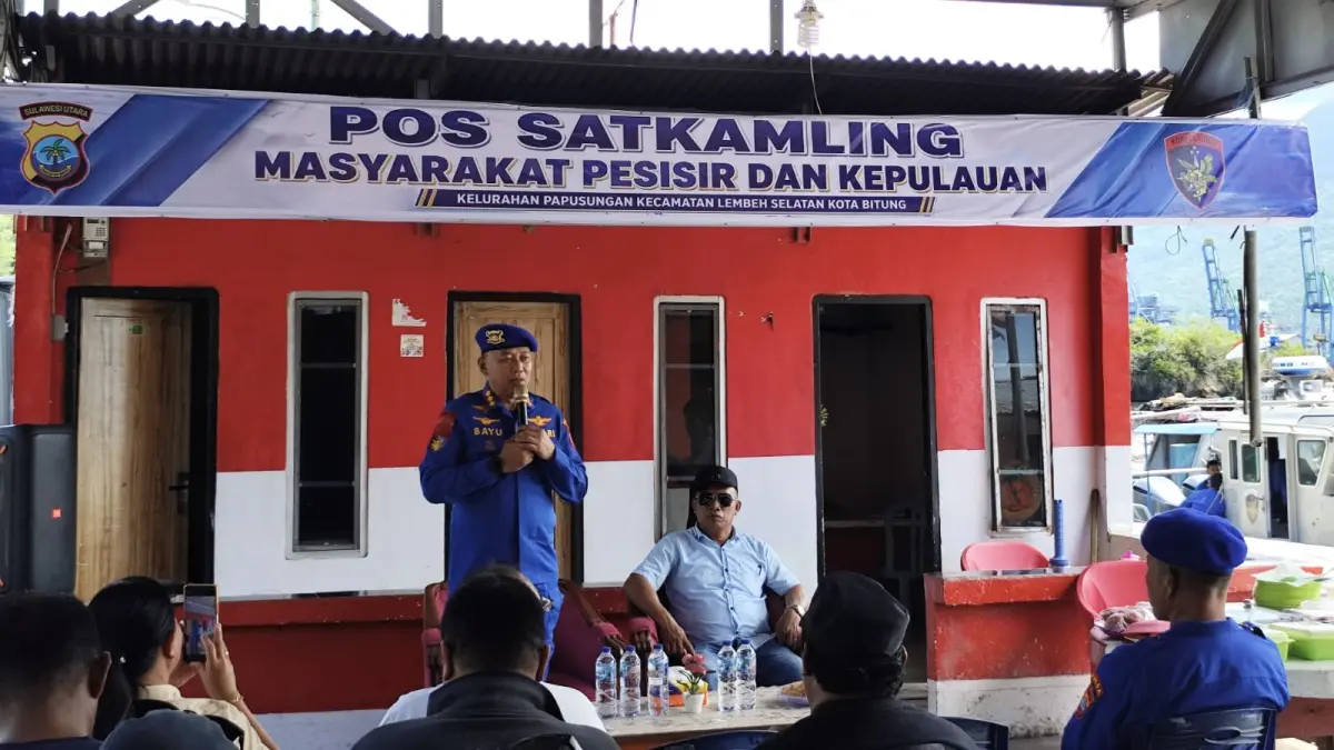 Dirpolair Polda Sulut Bayuaji Yudha Prajas, mengatakan pembentukan Pos Satkamling oleh personel Polairud dilakukan sebagai langkah preventif guna meminimalisir risiko kecelakaan laut.