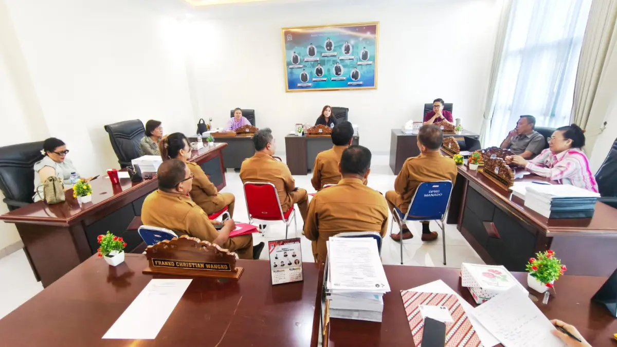GALI: Komisi 2 DPRD Manado rapat bersama Dinas Pertanian di ruang komisi, Senin (25/5)