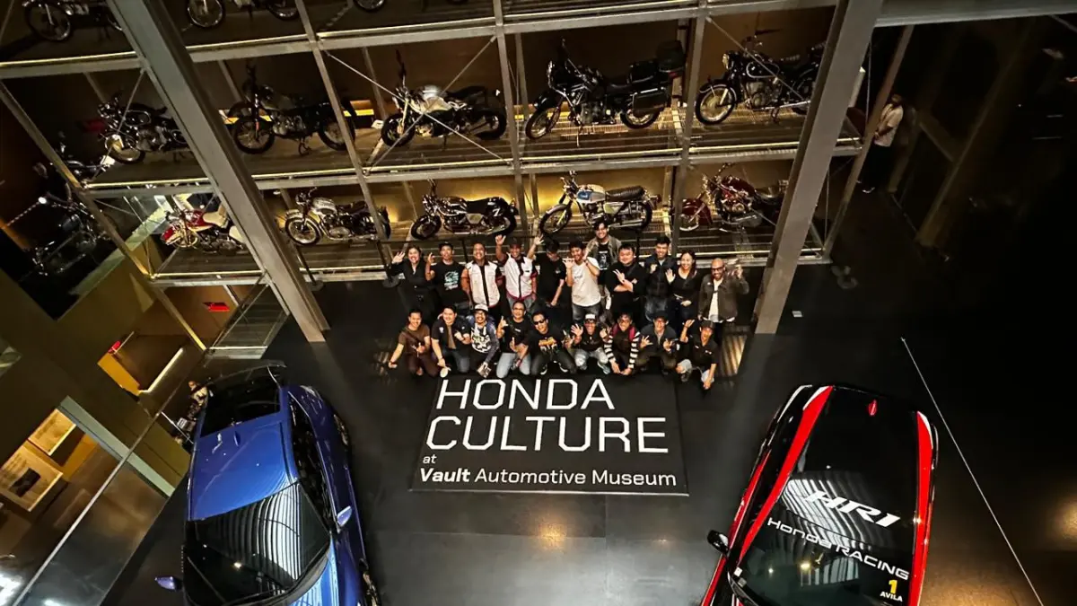 Honda Culture at Vault berlangsung pada 26–31 Mei 2026 di Vault Automotive Museum, Jakarta Selatan