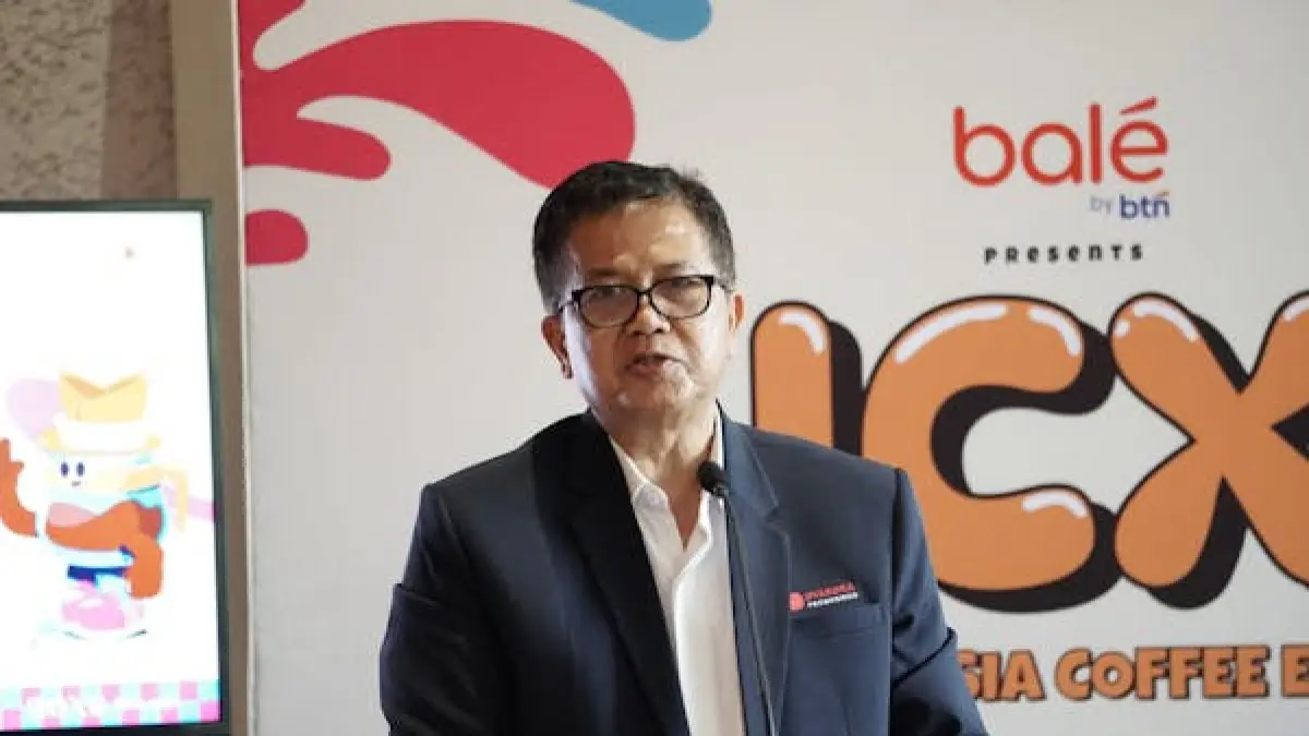 Indonesia Coffee Expo 2026 resmi dimulai di Surabaya dengan menghadirkan pameran kopi, kompetisi, dan berbagai aktivitas interaktif.
