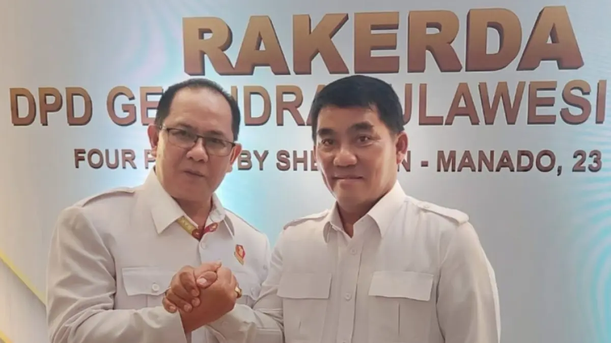 AKRAB: Frede Aries Massie (FAM) mengapresiasi kepemimpinan Ketua Dewan Pimpinan Daerah (DPD) Gerindra Sulawesi Utara (Sulut) Yulius Selvanus Komaling (YSK) dalam menakhodai Partai Gerindra di Sulut.