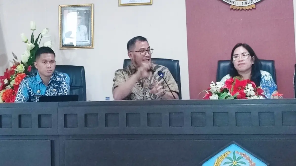 Dr Ferry Daud Liando saat menjadi pemateri dalam FGD yang digelar Bappenas RI