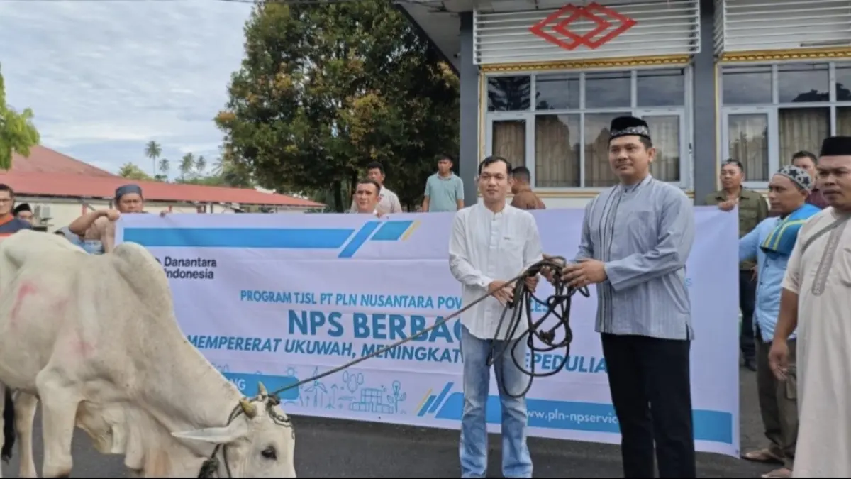 Peringati Hari Kebangkitan Nasional, TJSL PT PLN NPS PLTU Amurang Gelar Pengobatan Gratis dan Salurkan Hewan Kurban