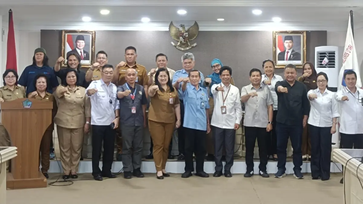 Rapat Koordinasi Reviu Target Indikator Makro Pembangunan Daerah Provinsi Sulawesi Utara Tahun 2026