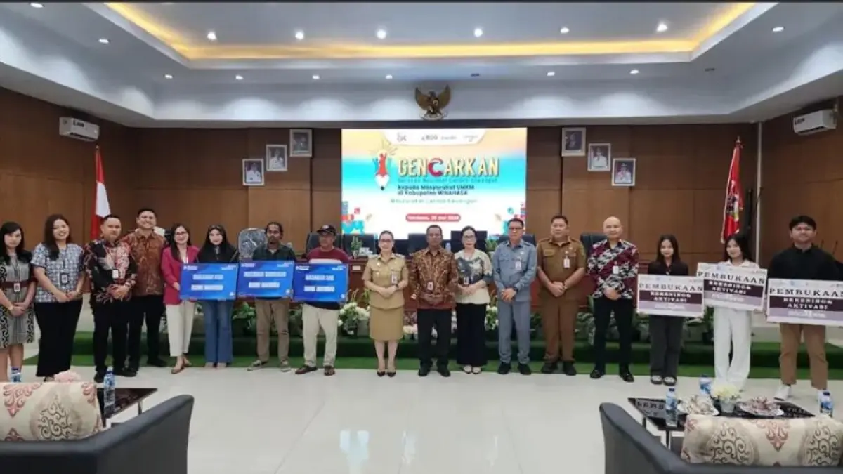 Kegiatan Gencarkan yang dilakukan di Kabupaten Minahasa, Selasa (26/5).&nbsp;