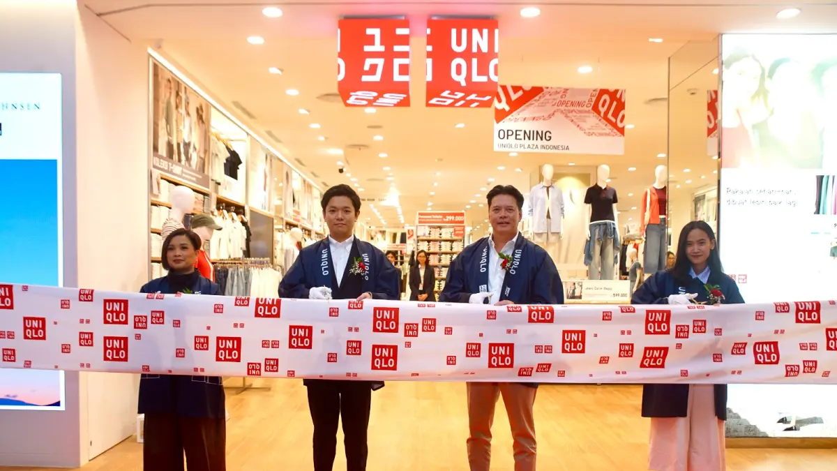 UNIQLO resmi membuka toko ke-78 di Indonesia yang berlokasi di Plaza Indonesia, Jakarta