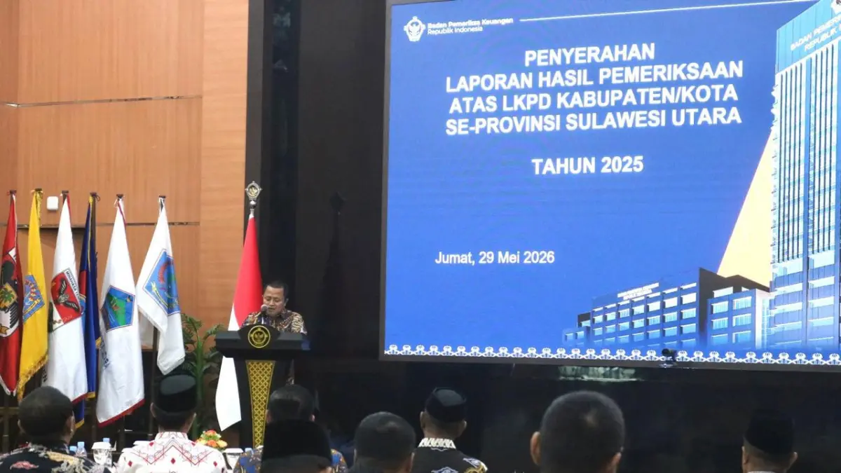 Kepala BPK Perwakilan Provinsi Sulawesi Utara Bombit Agus Mulyo.