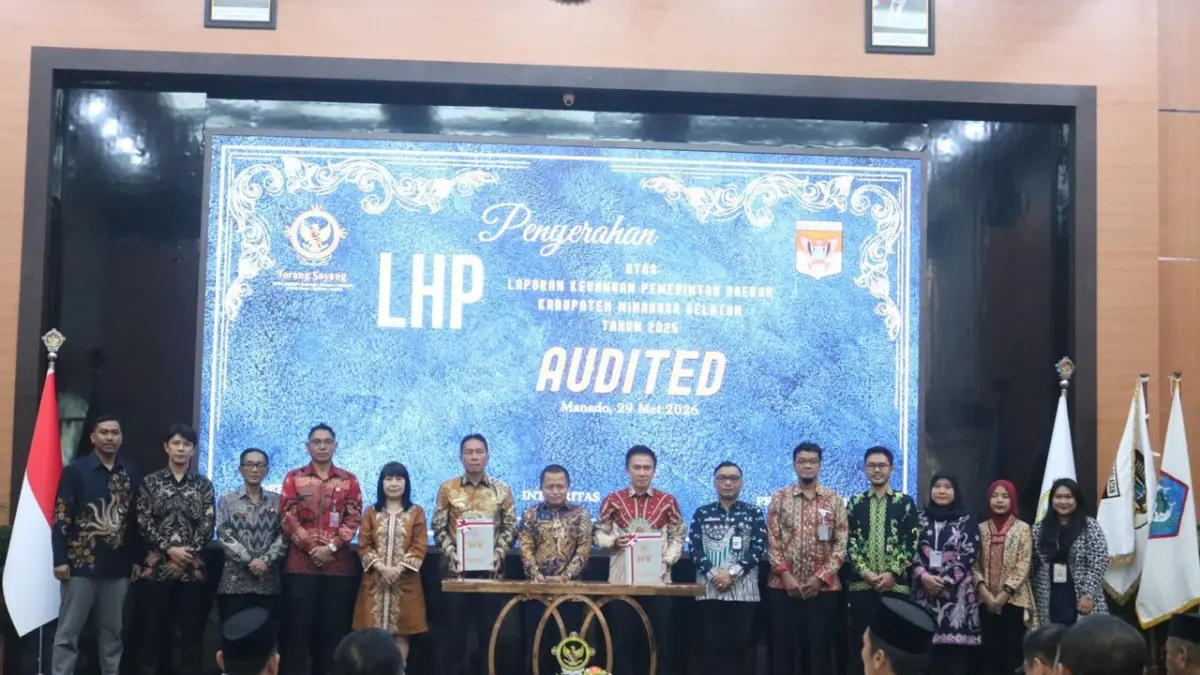 SAH: Pemkab Minsel sukses mempertahankan Opini Wajar Tanpa Pengecualian (WTP) dari Badan Pemeriksa Keuangan (BPK) RI untuk yang ke-10 kali secara berturut-turut (decem-trick).