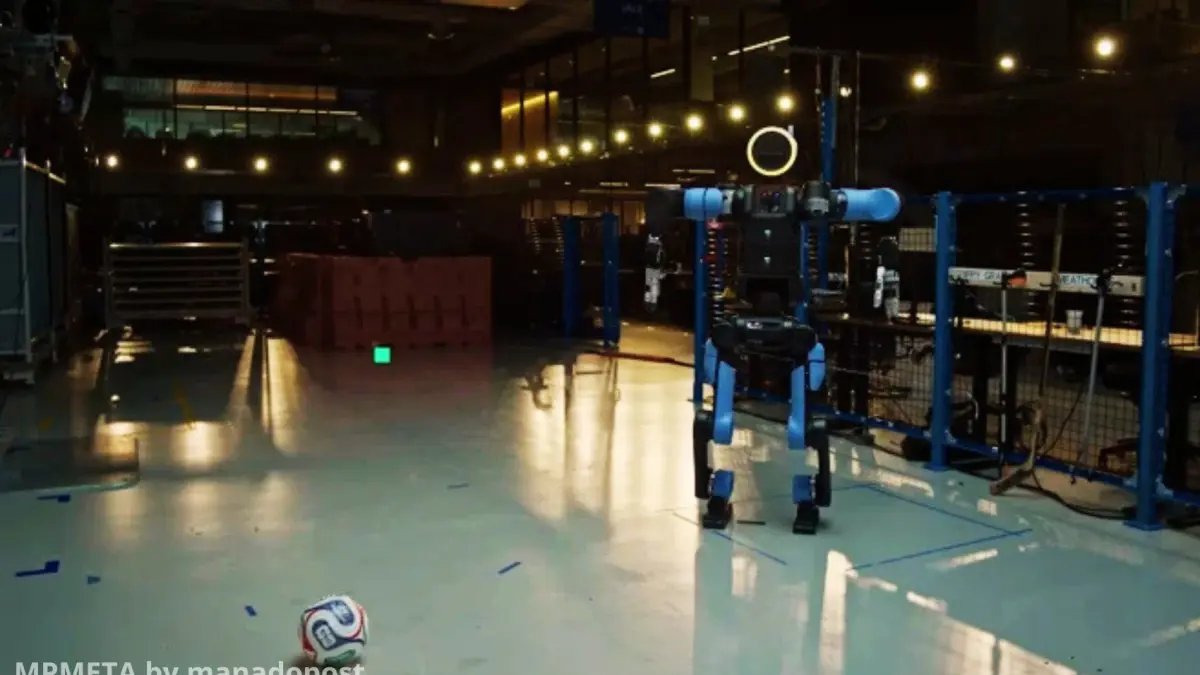 Robot Atlas Mulai Belajar Sepak Bola dari Rekaman Piala Dunia
