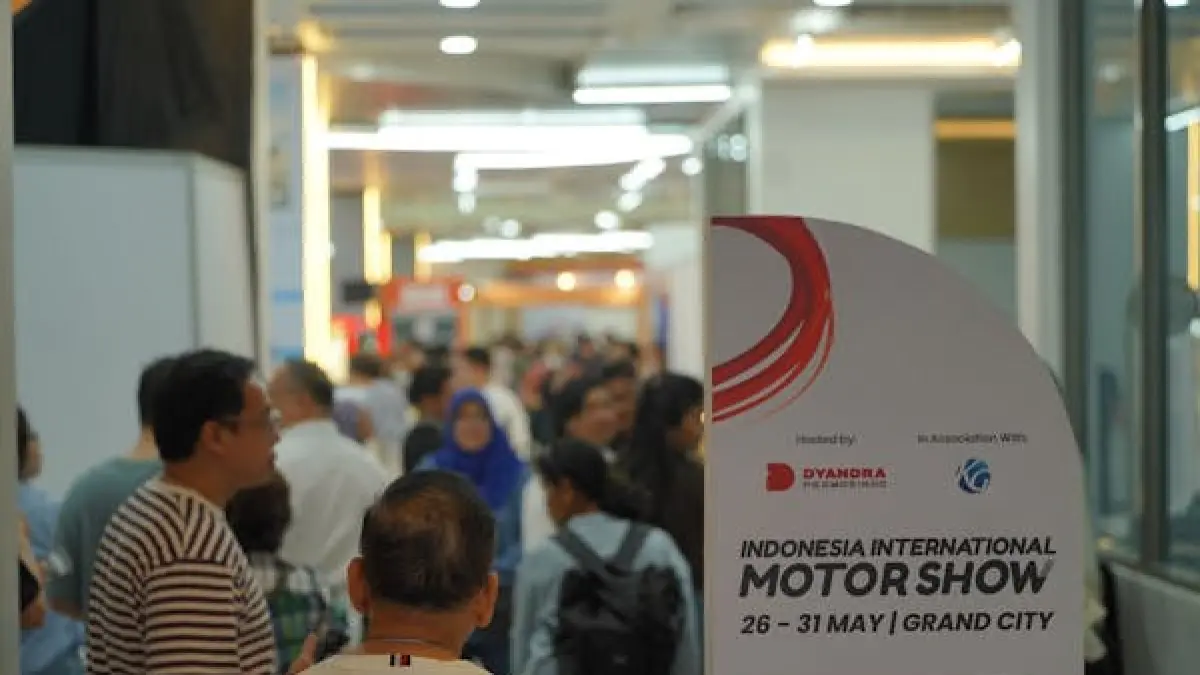 Area pameran IIMS Surabaya 2026 di Grand City Convex, Surabaya.