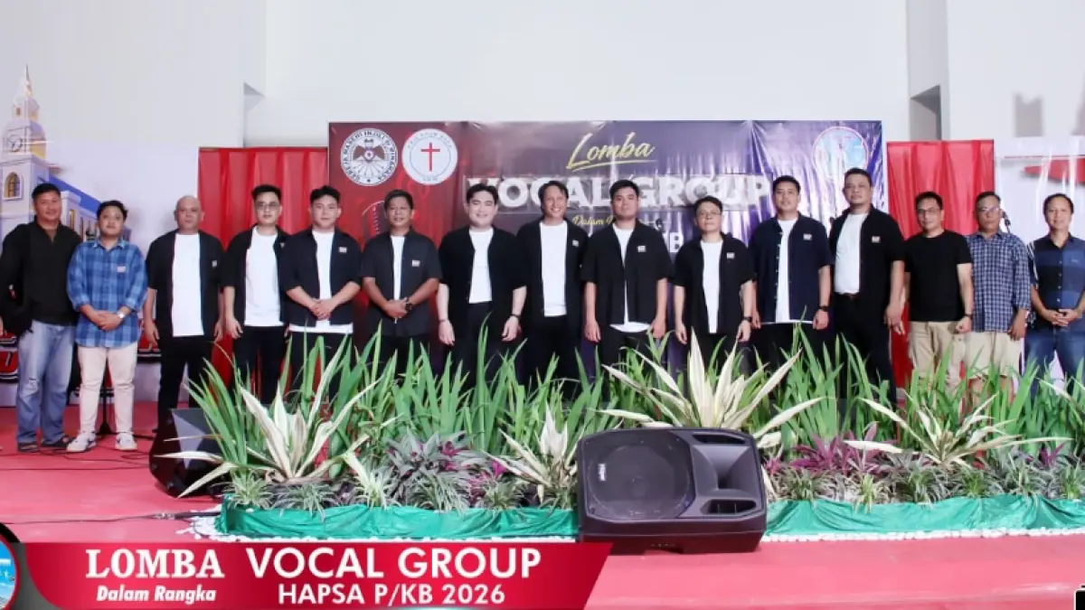 Tim VG P/KB GMIM Bukit Moria Winangun memperoleh gold champion dalam Lomba Vokal Grup di GMIM Paulus Titiwungan Mahakeret.&nbsp;