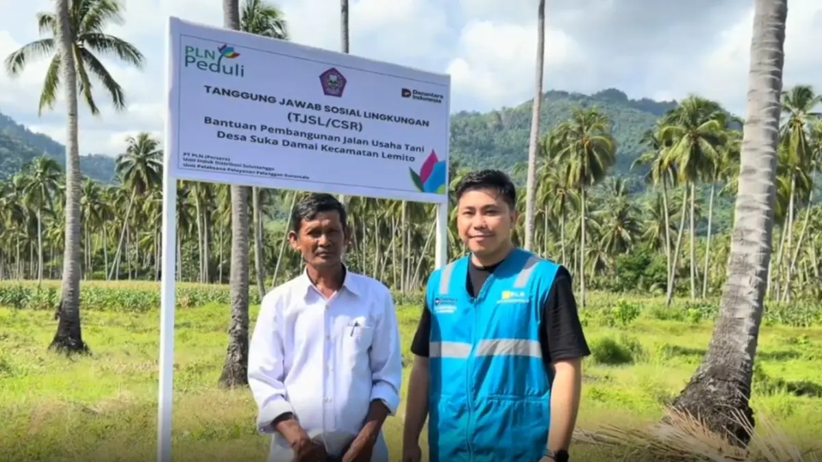 PLN Buka Akses Ekonomi Petani Lewat Jalan Usaha Tani