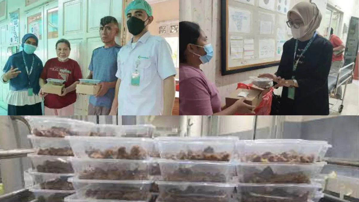 RSUP Kandou sajikan olahan daging kurban untuk pasien.