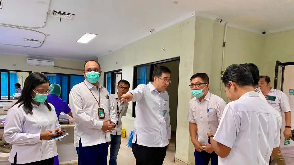 Telusur Direktur Utama RSUP Prof Dr RD Kandou Manado, Prof Dr dr Starry Rampengan SpJP(K) FIHA MARS MHKes, Kamis (4/6).
