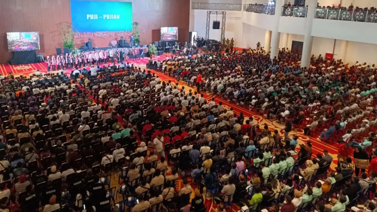 Ibadah Agung Hapsa P/KB GMIM 2026 di Mission Center