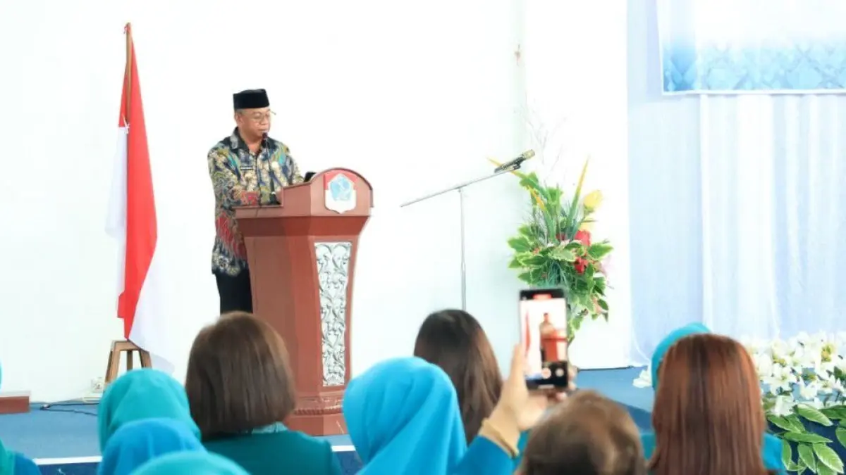 Perayaan Hari Kesatuan Gerak PKK ke-54 tingkat kabupaten Boltim.