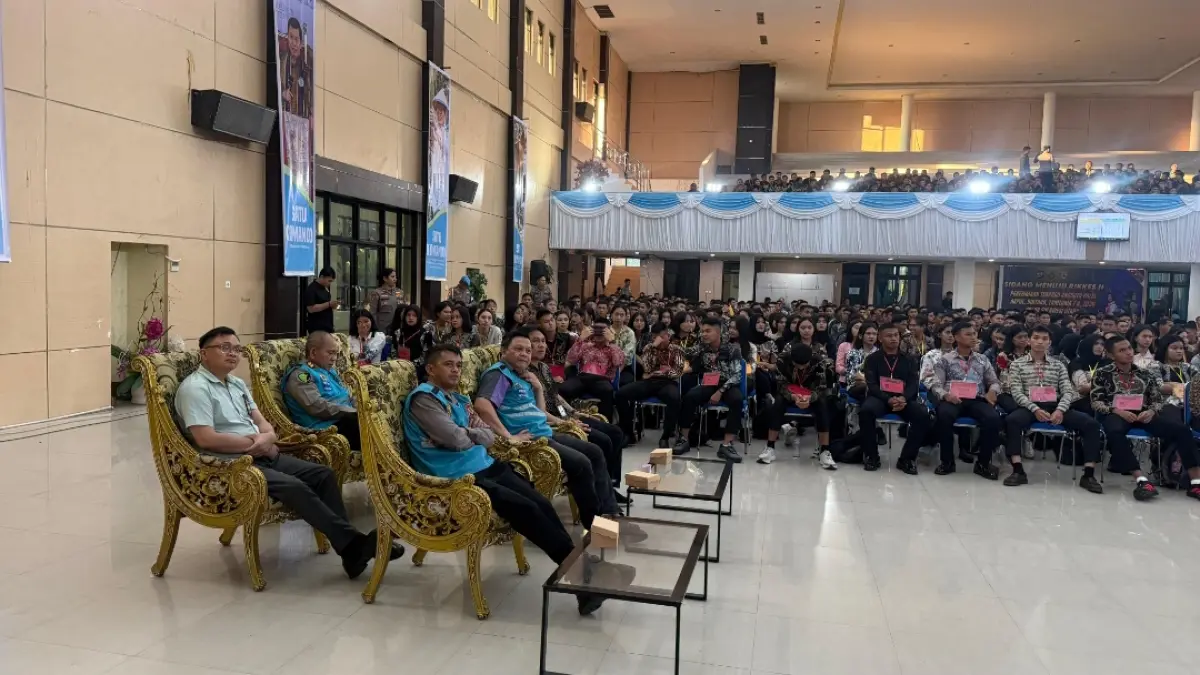 Tampak Tim pengawas internal dan pengawas eksternal ikut mengawasi saat pengumuman hasil seleksi 