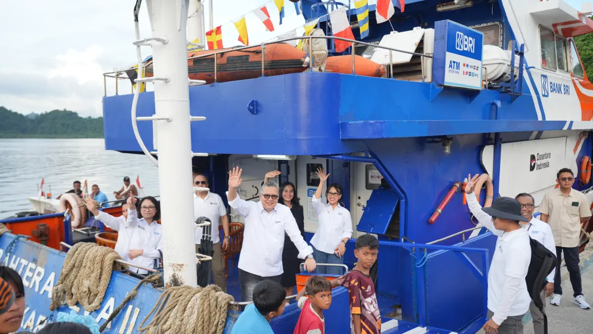Layanan Teras Kapal BRI yang ada Halmahera. 