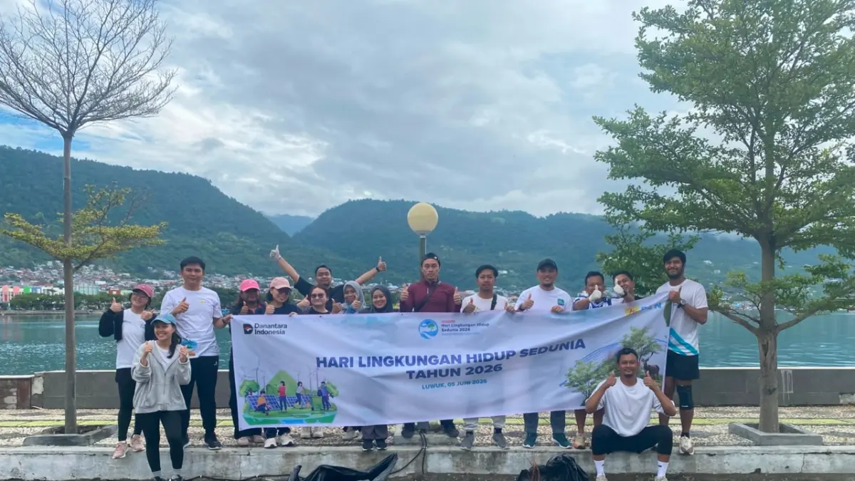 PLN UP3 Luwuk Peringati Hari Lingkungan Hidup Sedunia 2026 dengan Aksi Bersih Lingkungan