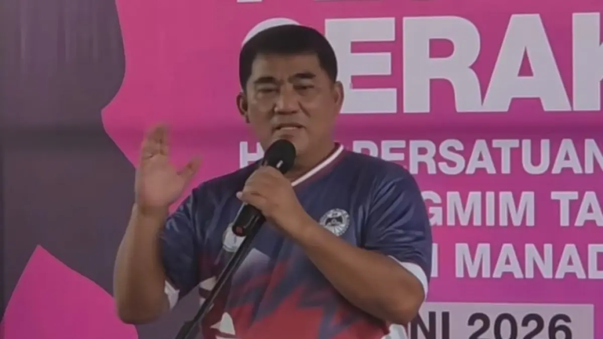 Sambutan Gubernur YSK dalam Pembukaan Hapsa P/KB GMIM 2026. 