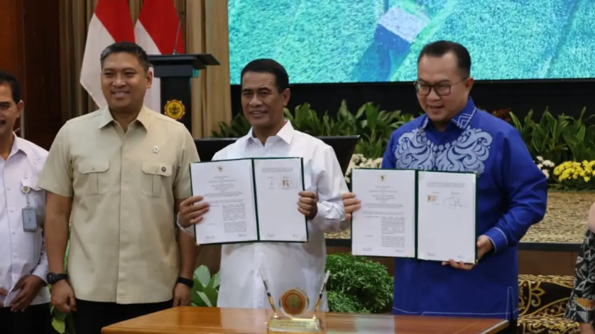 Kolaborasi antara Kementan dan BRIN.