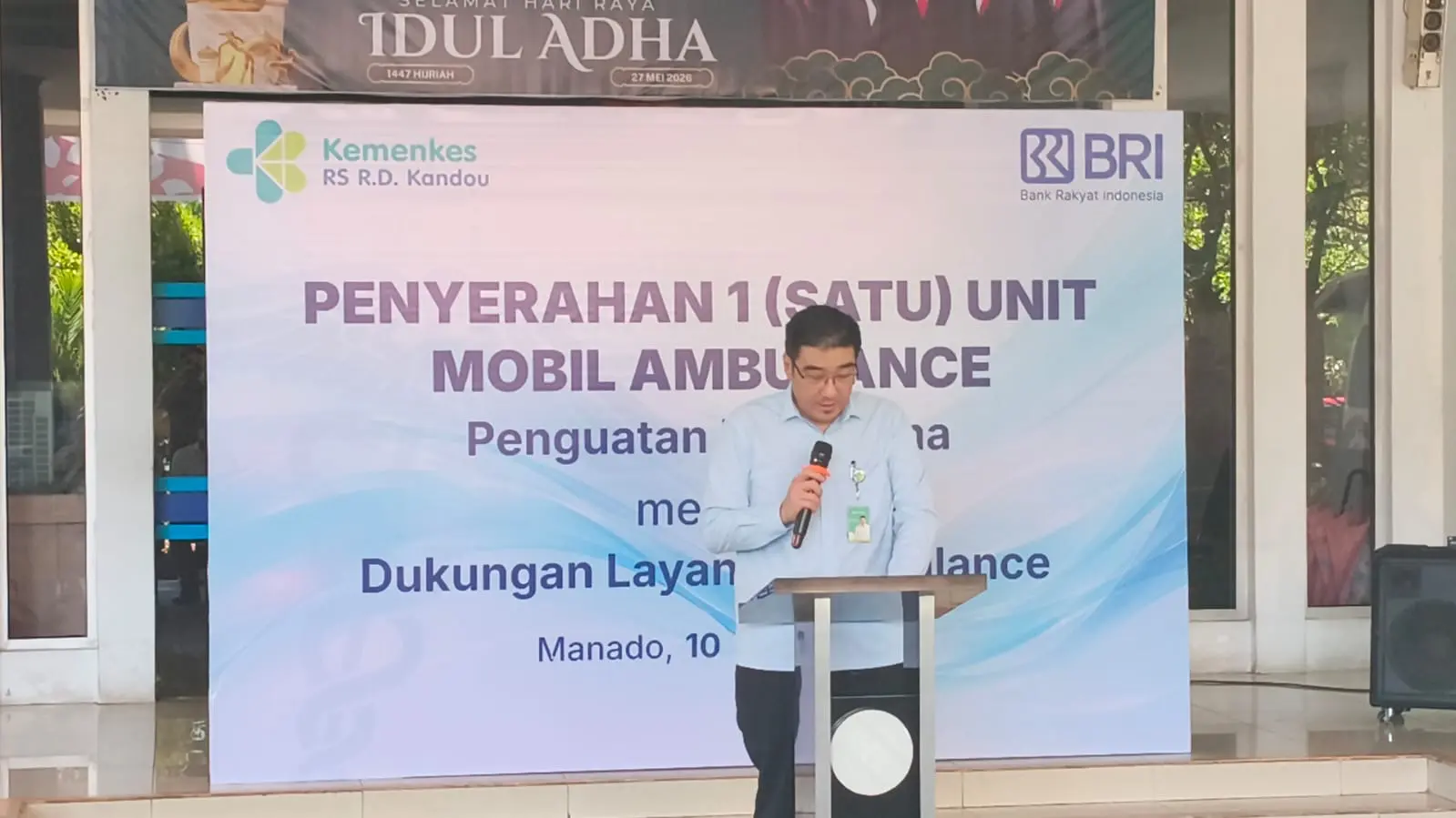 Dirut RSUP Kandou Prof Starry Rampengan.