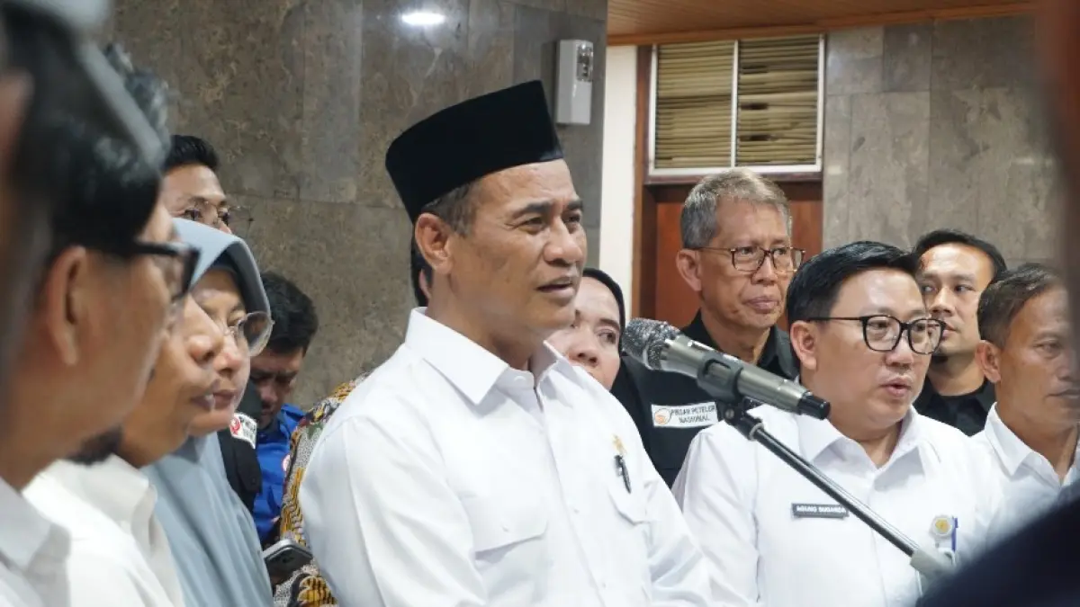 Menteri Pertanian (Mentan) sekaligus Kepala Badan Pangan Nasional, Andi Amran Sulaiman.