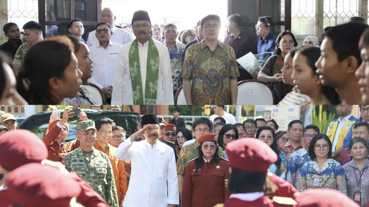 APRESIASi: Wali Kota mendampingi Menteri Sosial di Manado dalam rangka open house Sekolah Rakyat Menengah Pertama, Kamis (11/6)