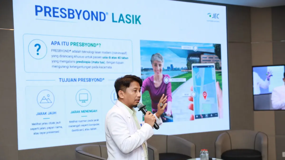 Teknologi Koreksi Presbiopia Pertama Hadir di Indonesia Timur, Jawab Kebutuhan Penglihatan Usia Produktif