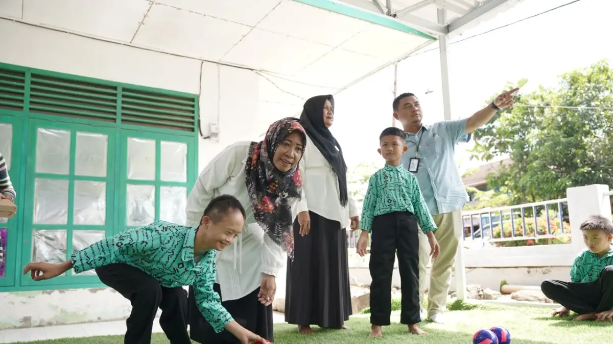 PLN UIP Sulawesi Dukung Pengembangan Keterampilan Anak Disabilitas di SLB Negeri 1 Sidrap

