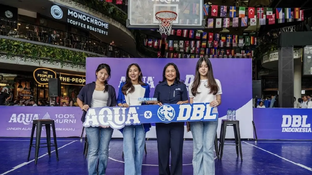 AQUA resmi berkolaborasi dengan DBL musim 2026/2027 sebagai hydration partner dan title partner DBL Dance terbesar di Asia Tenggara.