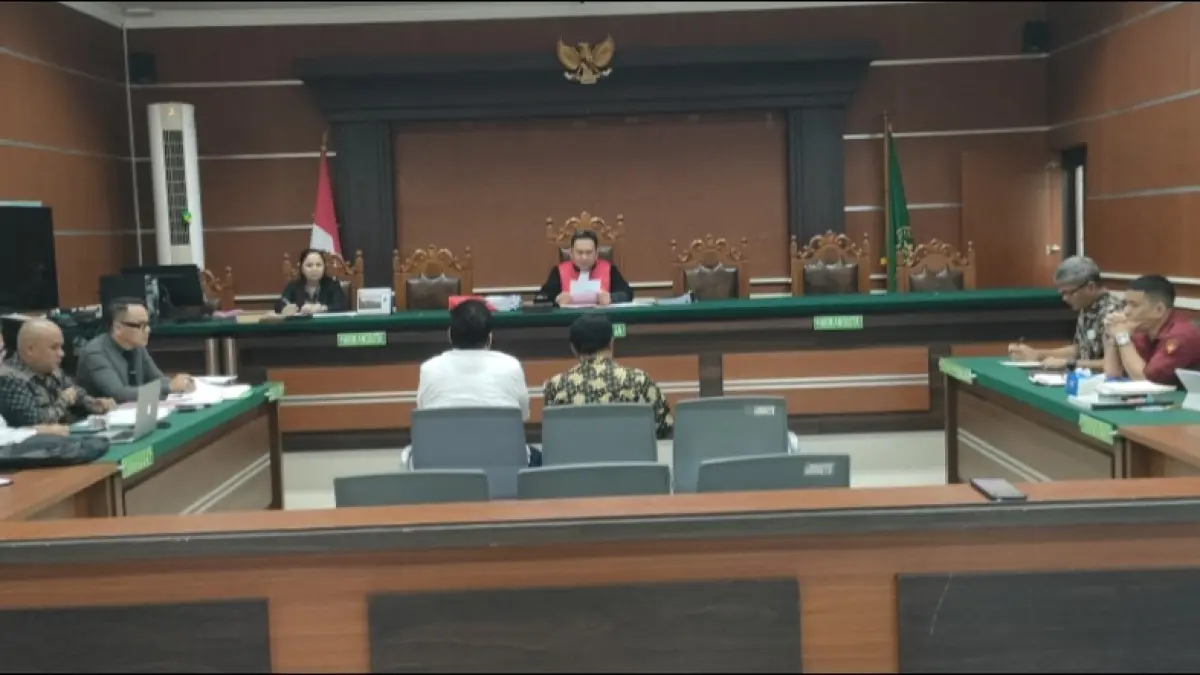 USULKAN: Proses sidang praperadilan terhadap Bupati Sitaro nonaktifkan Chyntia Kalangit.