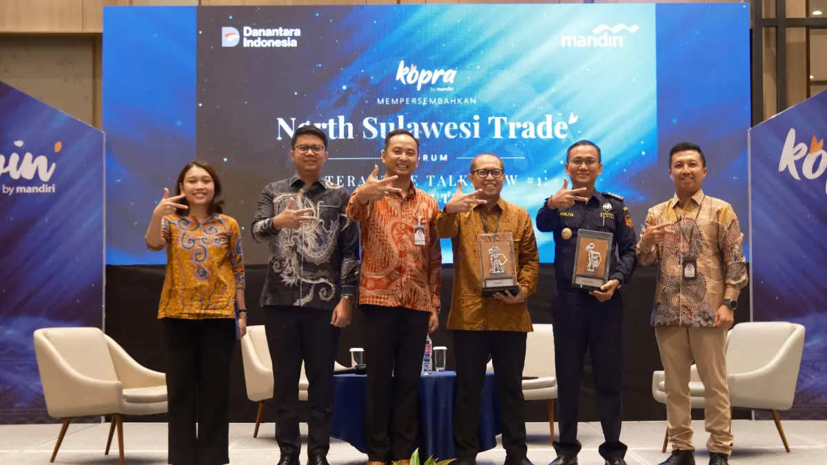 Bank Mandiri Perkuat Ekosistem Ekspor Nasional Lewat North Sulawesi Trade Forum 2026