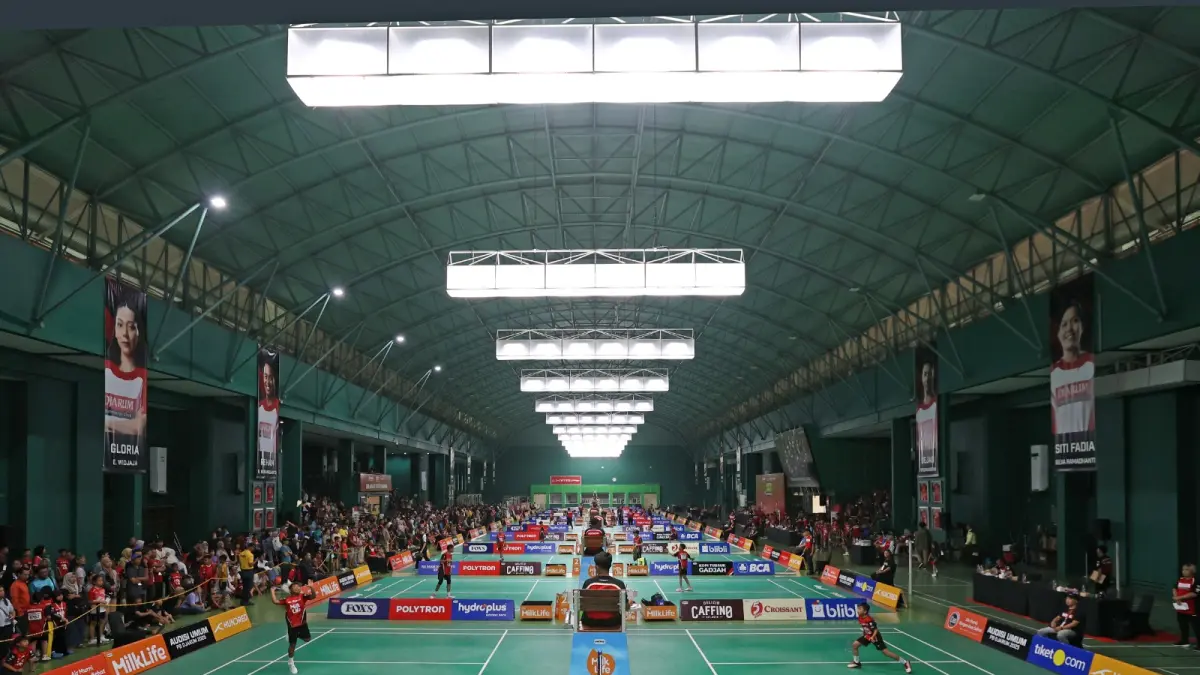 Penyelenggaraan Audisi Umum PB Djarum 2025 yang diselenggarakan pada 8 hingga 12 September di GOR Djarum Jati, Kudus, Jawa Tengah.