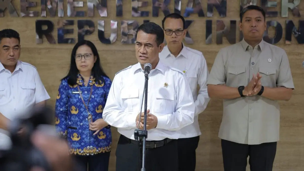 Menteri Pertanian (Mentan) Andi Amran Sulaiman bersama Wakil Menteri Pertanian (Wamentan) Sudaryono, didukung Satgas Pangan Polri,
