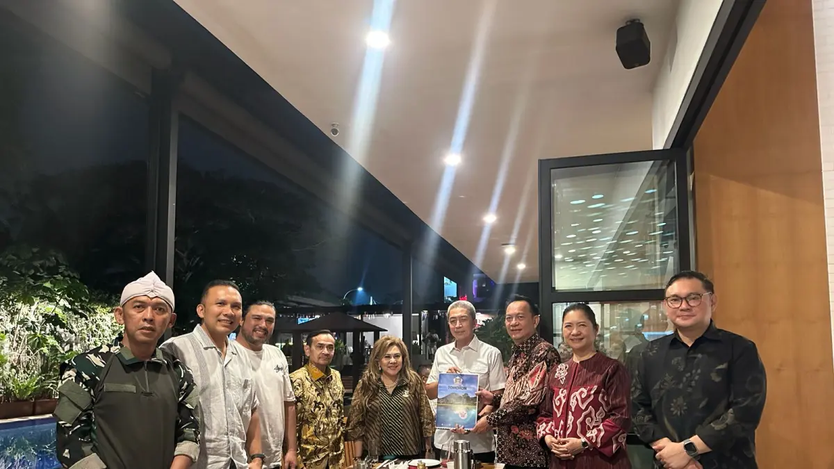 Rombongan Pemkot Tomohon saat bersua dengan Wali Kota Bogor Dedie Rachim, Caroll Senduk turut mengundang Pemkot Bogor ikut ambil bagian dalam TIFF 2026. Dok istimewa