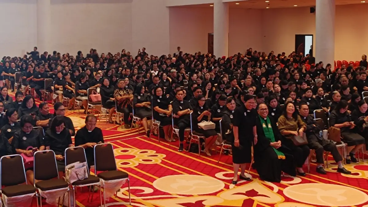 Persiapan Ibadah Doa Bersama Seluruh Pendeta GMIM di Mission Center