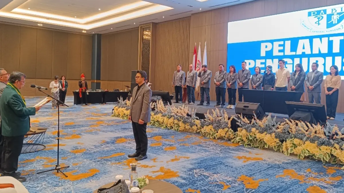 Pelantikan Pengurus PABI Cabang Sulawesi Utara yang berlangsung di Ballroom The Sentra Hotel