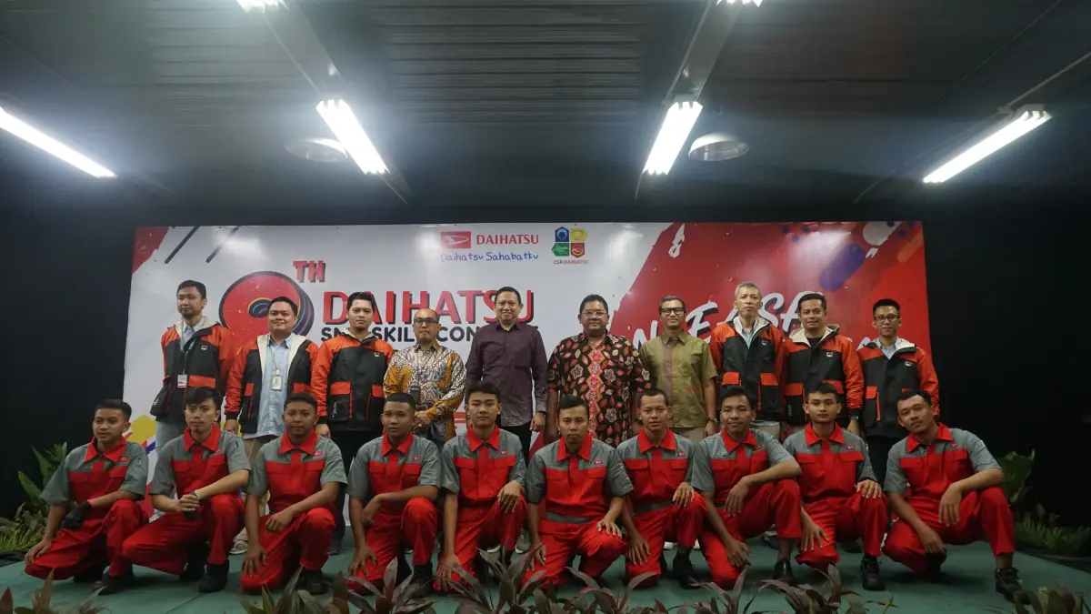 Para Finalis Daihatsu National SMK Skill Contest ke-8 Tahun 2024 yang Lalu