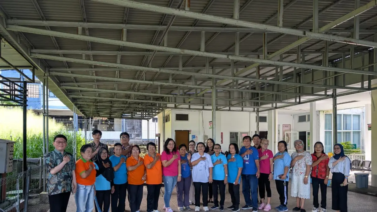 EDUKASI: Lansia Sehat, Bahagia, dan Mandiri Melalui Deteksi Dini Masalah Kesehatan diinisiasi Sentra Medika Hospital Minut, Jumat, 19 Juni 2026 di Puskesmas Sagerat, Bitung.