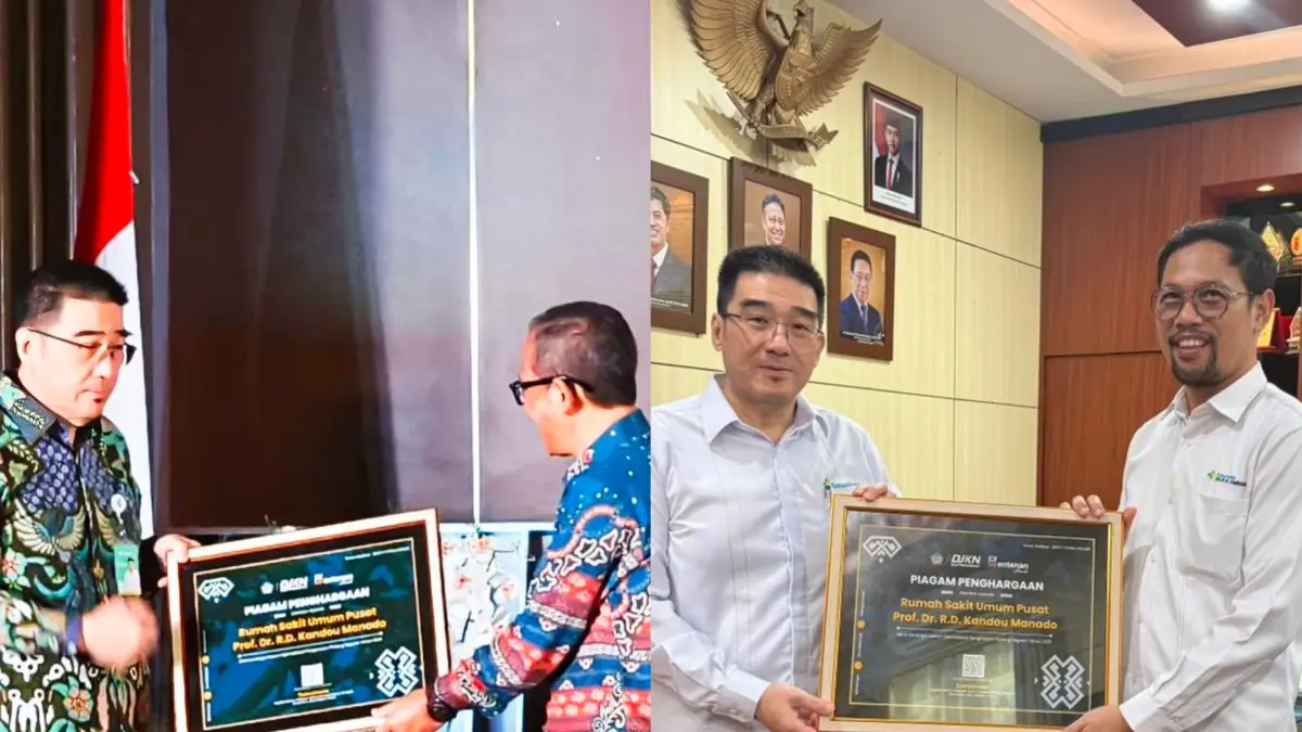 RSUP Kandou Raih Penghargaan Bergengsi dari Kemenkeu
