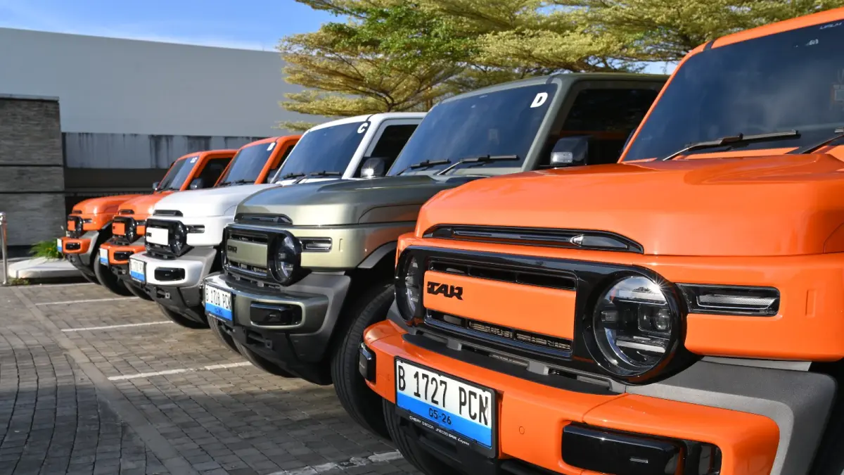 iCAR V23 tersedia dalam tiga pilihan varian, terdiri atas Tipe X RWD sebagai varian entry-level, Tipe Y RWD dengan fitur ADAS yang lebih lengkap, serta Tipe Z iWD sebagai varian tertinggi
