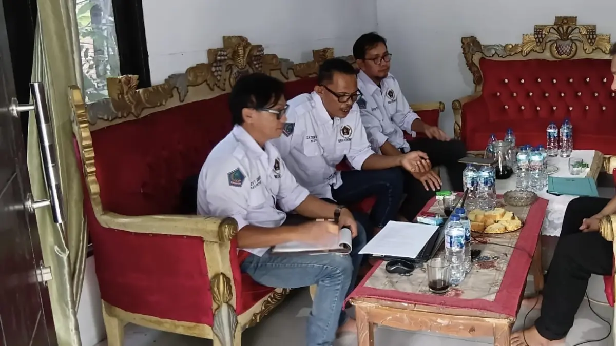 Pemeriksaan kepada TM, di kediaman Sandi Prasana, Biga Kotamobagu 