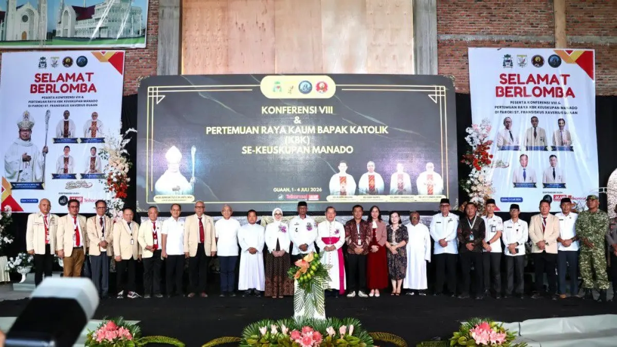 Bupati Oskar Manoppo membuka Konferensi VIII KBK se-Keuskupan Manado di Boltim dan mengajak umat memperkuat persaudaraan.