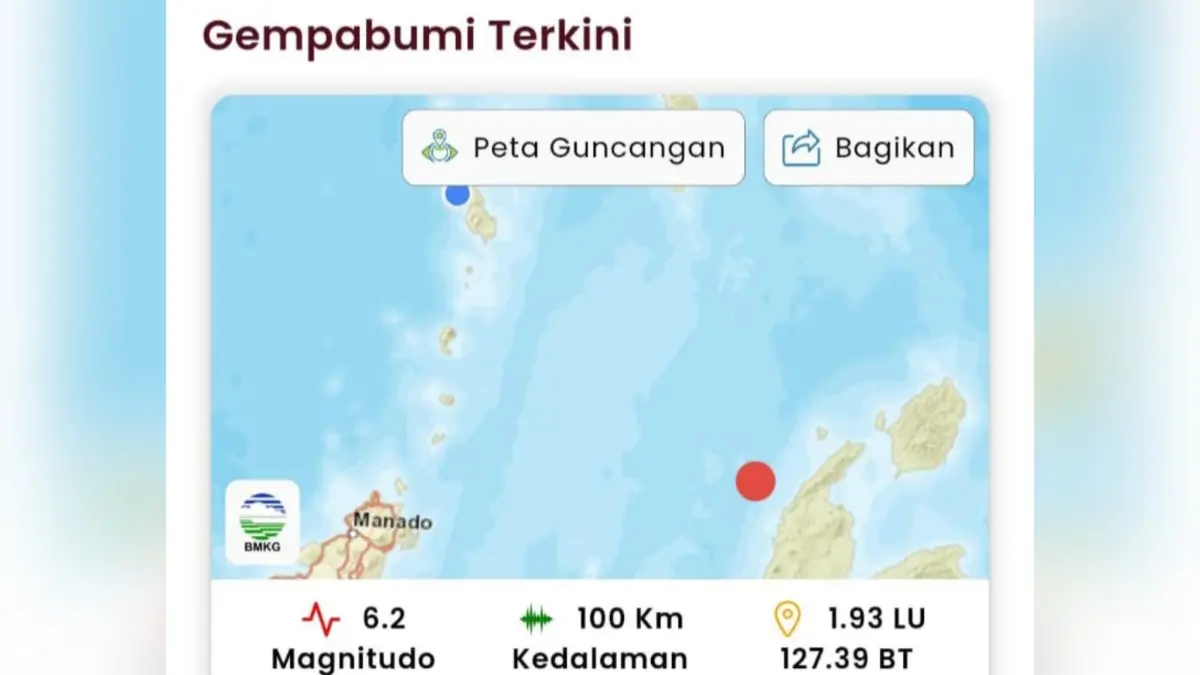 Gempa Bumi kembali terjadi, Jumat (3/7/26).