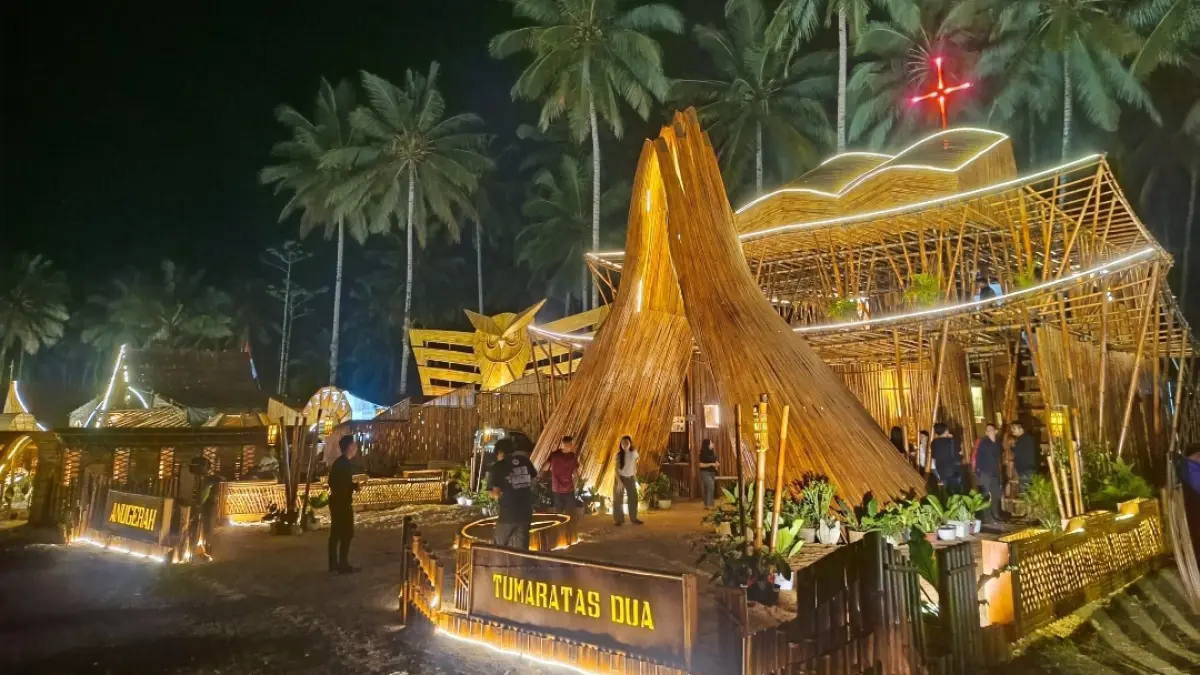 Kemegahan dan keindahan Tenda yang turut dalam Lomba Seri A dan B di Bumi Perkemahan Senayan Lobu wilayah Tombatu Barat